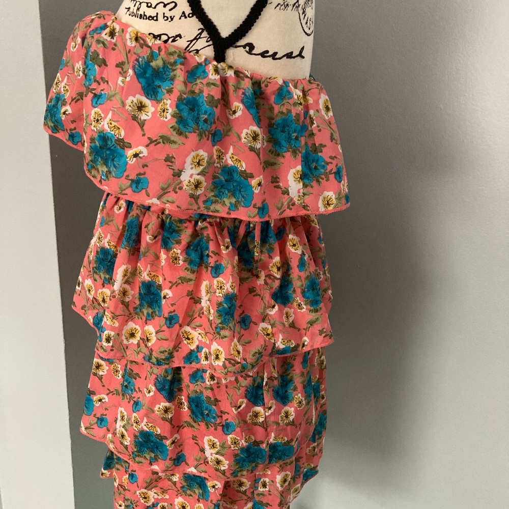 Floral ruffle dress - Picture 5 of 10